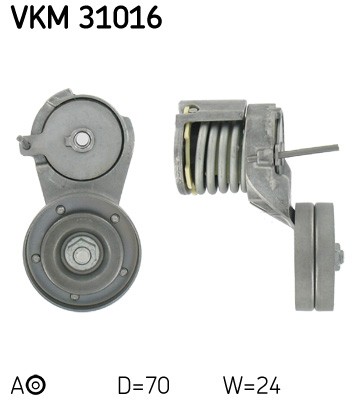 Skf vkm 31016 belt tensioner - skf,